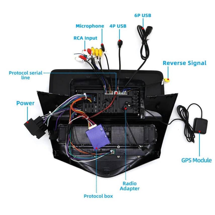 Chevrolet Cruze BMW Tip Multimedya Özel Ürün Kamera Hediye - 4