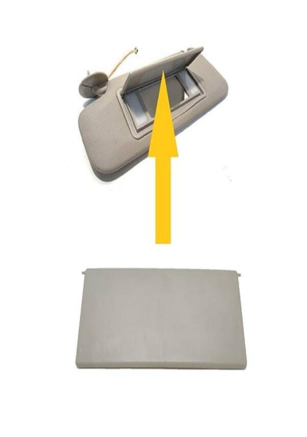 Chevrolet Cruze Güneşlik Ayna Kapağı Gri İthal - 2