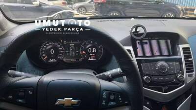 Chevrolet Cruze Hayalet Gösterge KM Kadran 2009-2015 Car Play - 2