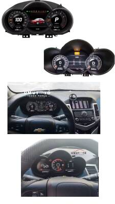 Chevrolet Cruze Hayalet Gösterge KM Kadran 2009-2015 Car Play - 4