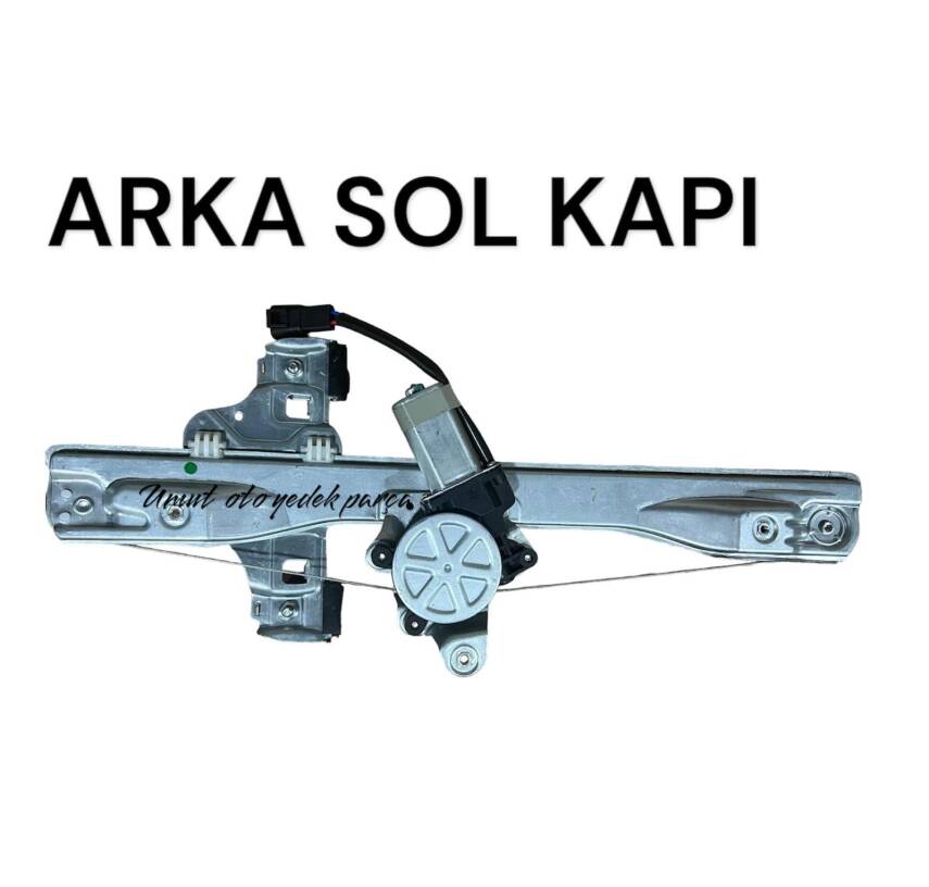 Chevrolet Cruze Sol Arka Kapı Cam Mekanizma Motoru (Kriko) 95999489 - 1