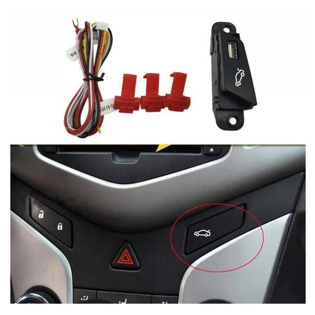 Chevrolet Cruze Usb Bagaj Açma (Sedan) İçerden Göğüs Düğme - 2