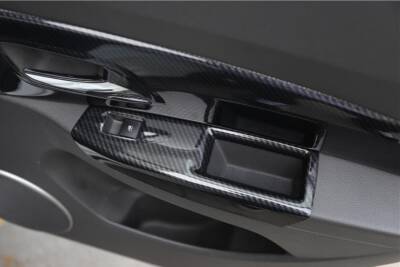 Chvrolet Cruze 7D Karbon Fiber İç Göğüs Torpido Kaplama Set 10 Parça - 10