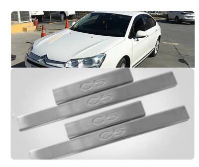 Citroen C5 Kapı Eşik Basamak Kromları 4Lü - YERLI