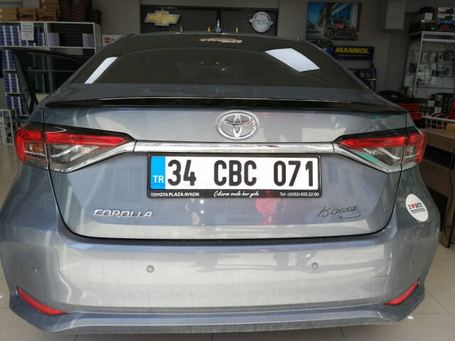 Corolla 2019 Anatomik Spoiler Parlak Siyah - 5