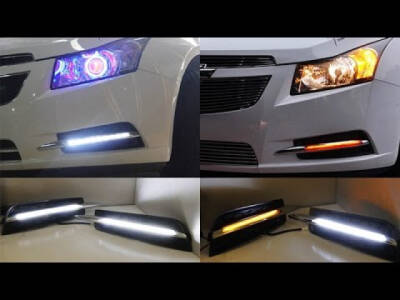 Cruze 2009-2012 Ledli Sis Kapağı Sinyalli Kromlu Merc Style - 2