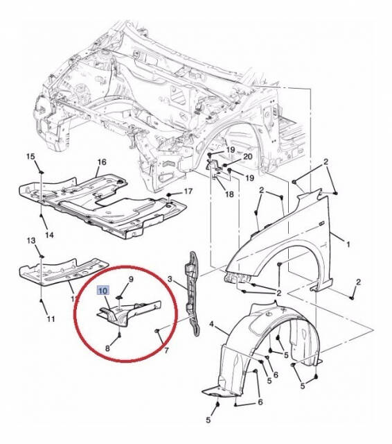 Cruze Alt Koruma Bagaliti Muhafaza Sol Gm - 2