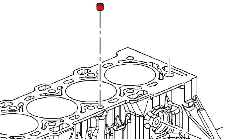 Cruze Astra Aveo Blok Yağ Kanal Sınırlayıcı Tazik Subabı Gm - 2