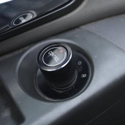 Cruze Astra İnsignia Ayna Ayar Düğme Şapka Krom Siyah Kaplama - İTHAL