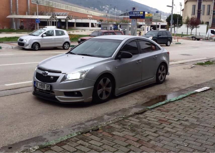 Cruze Batman Ayna Kapak Sağ Sol Takım Parlak Siyah Yarasa Ayna Kapağı - 5