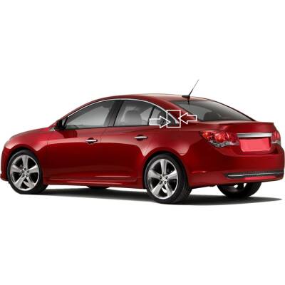 Cruze Cam Altı Krom Çıta 6 Prc Sedan - 1