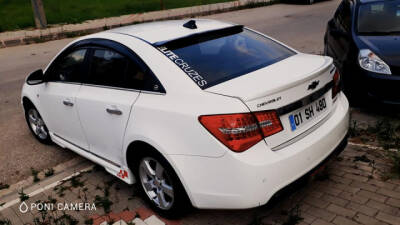 Cruze Cam Üstü Spoiler Plastik Boyasız Abs - 2