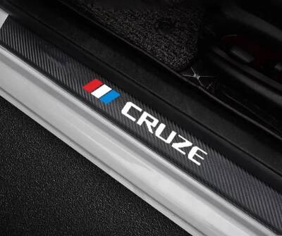 Cruze Eşik Kaplama Sticker Karbon M Model 4 Lü Hb/Sedan - 2