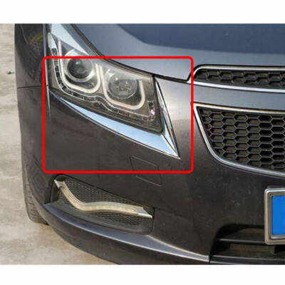 Cruze Far Önü Krom V Şekil Bar 2 Parça - 1