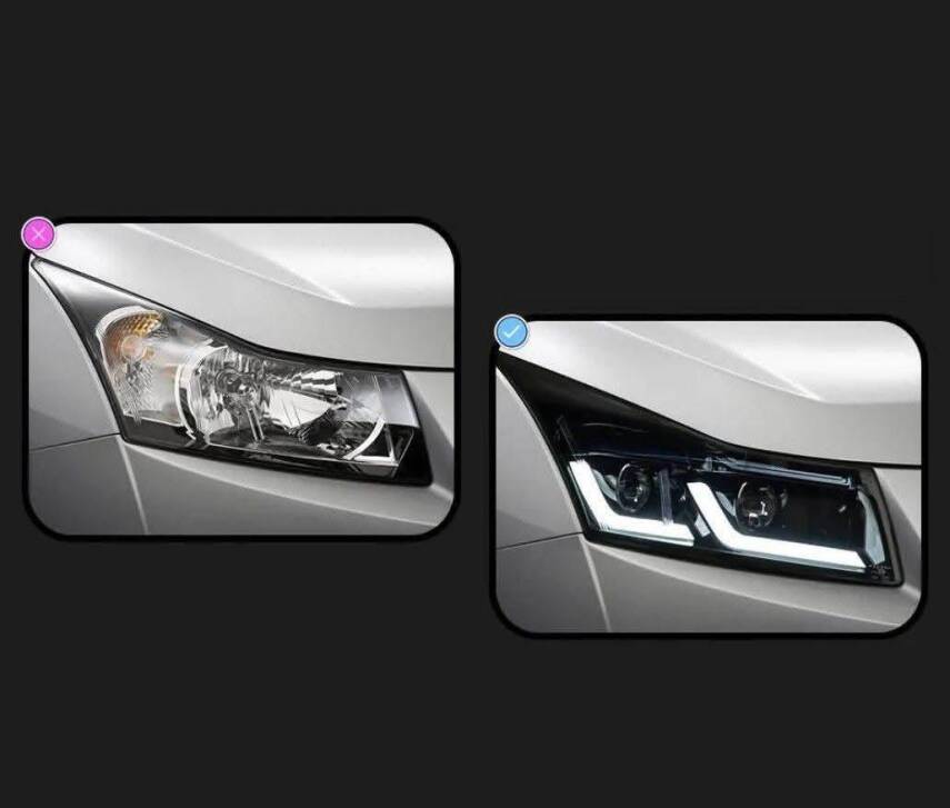 Cruze G30 Tip Bi Xenon Far Seti Sağ Sol TAKIM (Garantisiz) FULL LED - 8