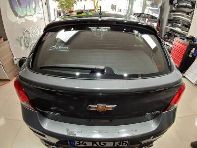 Cruze Hb Cam Üstü Spoiler Fiber Boyalı Parlak Siyah - 3