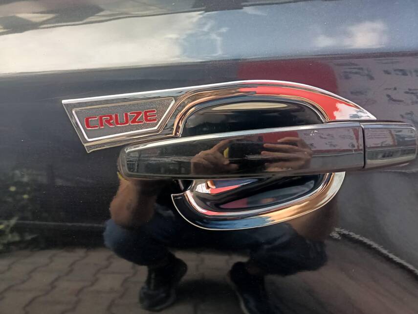 Cruze Hb Sedan Kapı Kol Açma Koruma Krom Cruze Yazılı Set 4Lü - 3
