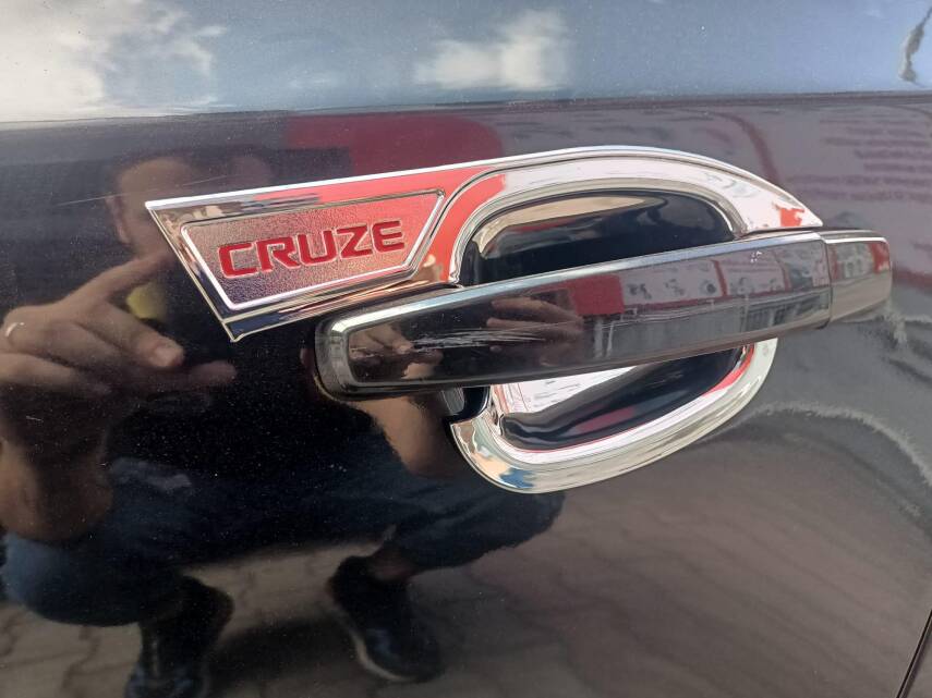 Cruze Hb Sedan Kapı Kol Açma Koruma Krom Cruze Yazılı Set 4Lü - 4