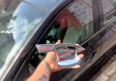 Cruze Hb Sedan Kapı Kol Açma Koruma Krom Cruze Yazılı Set 4Lü - 2