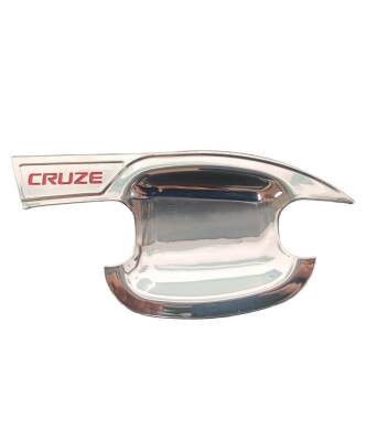 Cruze Hb Sedan Kapı Kol Açma Koruma Krom Cruze Yazılı Set 4Lü - 6