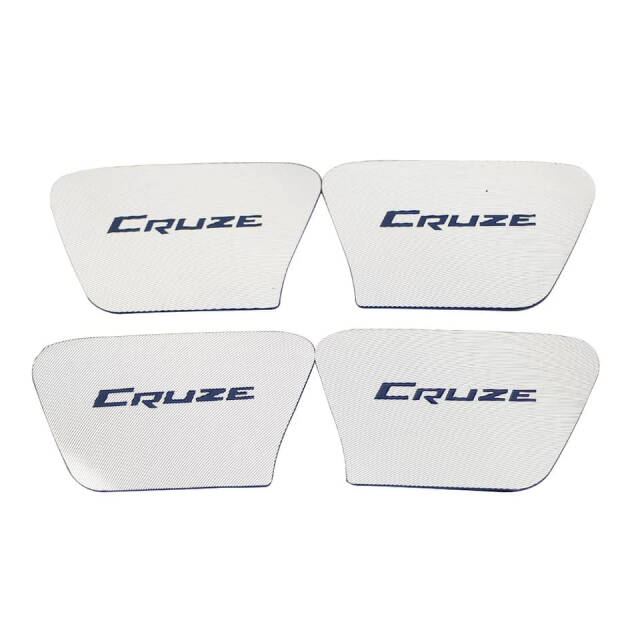 Cruze İç Açma Krom Kapak Cruze Yazılı Kırmızı 4 lü set - 3