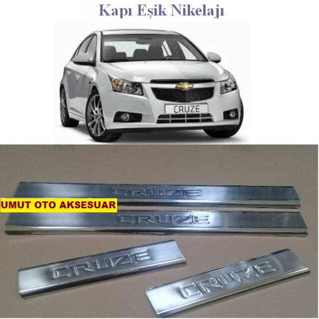 Cruze Kapı Eşik Krom Kaplama - 2