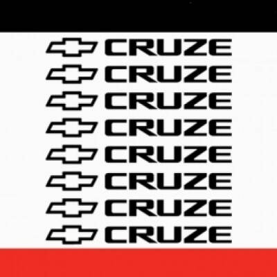 Cruze Kapı Jant Sticker 8 Parça - 4