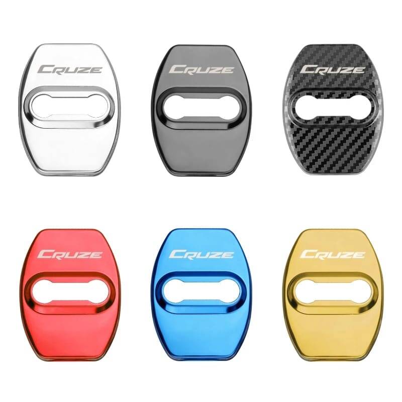 Cruze Kapı Kilit Koruma Kapağı 4 Prc Siyah - 1