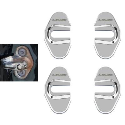 Cruze Kapı Kilit Koruma Kapağı 4 Prc Siyah - 4