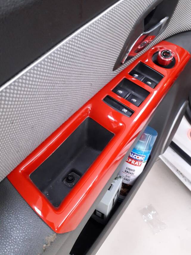 Cruze Kapı Kol İç Dayama Kaplama Seti 4Lü Karbon - 2