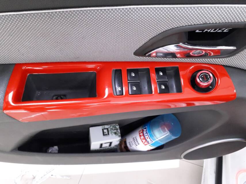 Cruze Kapı Kol İç Dayama Kaplama Seti 4Lü Siyah - 1