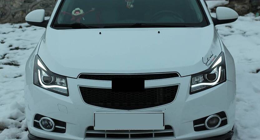 Cruze Kaşlı Bi Xenon Far Seti Sağ Sol - 1