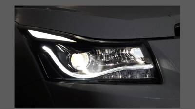 Cruze Kaşlı Bi Xenon Far Seti Sağ Sol - 5