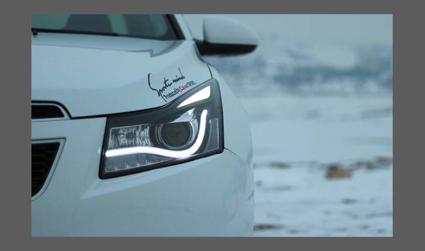 Cruze Kaşlı Bi Xenon Far Seti Sağ Sol - 9