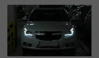 Cruze Kaşlı Bi Xenon Far Seti Sağ Sol - 10