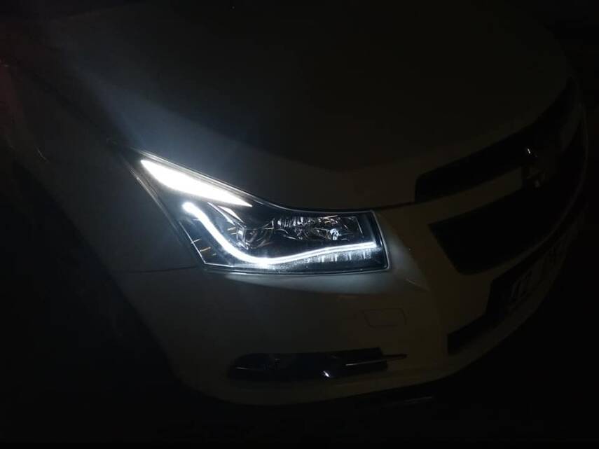 Cruze Kaşlı Bi Xenon Far Seti Sağ Sol - 11