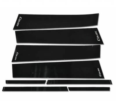 Cruze Piano Black Kapı Direk Kaplaması 8 Prc (Yazısız) - 2