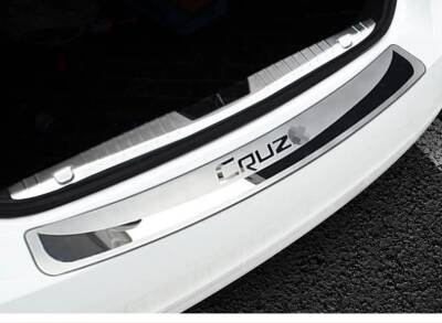 Cruze Sedan Arka Tampon Üstü Koruma Bandı Krom - 2