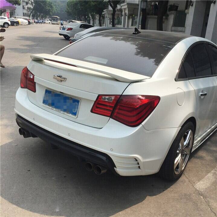 Cruze Sedan Işıklı Bagaj Üstü Spoiler Plastik Boyasız - 1