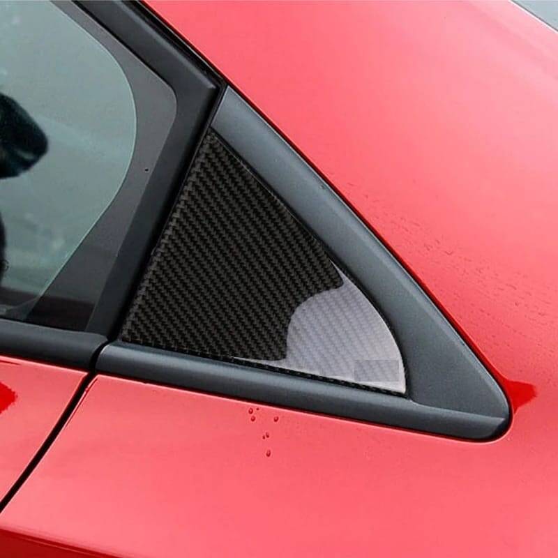 Cruze Sedan Kapı Direk Arka Üçgen Karbon Kaplama Set - 1