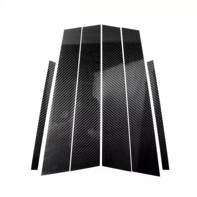 Cruze Sedan Kapı Direk Arka Üçgen Karbon Kaplama Set - 6