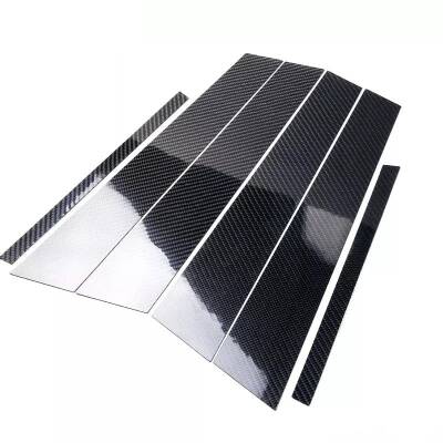 Cruze Sedan Kapı Direk Arka Üçgen Karbon Kaplama Set - 7