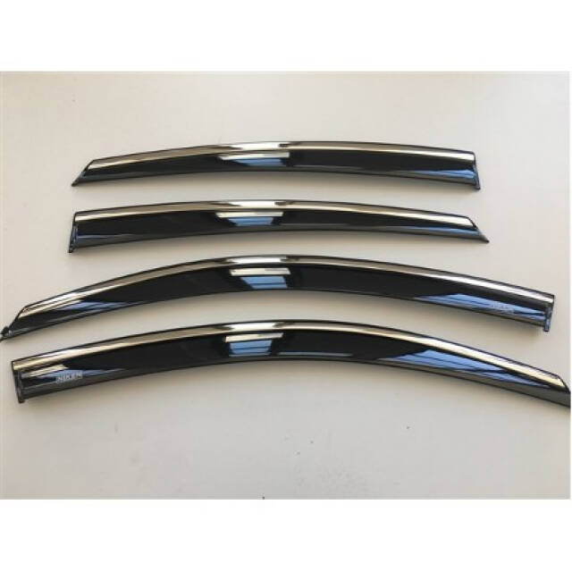 Cruze Sedan Krom Çıtalı Cam Rüzgarlık 4 Parça İthal - 1