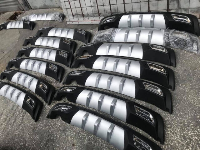 Difüzör 2 Çıkış Eksoz Üniversal Gümüş - 5