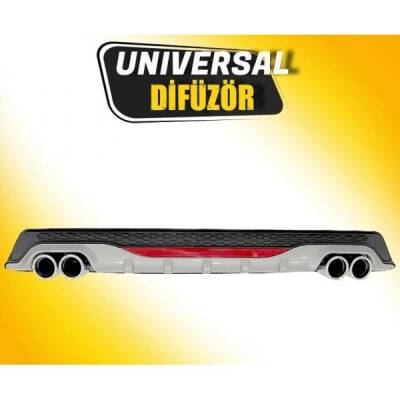 Difüzör 4 Çıkış Eksoz Üniversal - 2