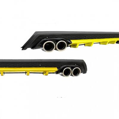 Difüzör 4 Çıkış Turbo Üniversal Sarı - 1