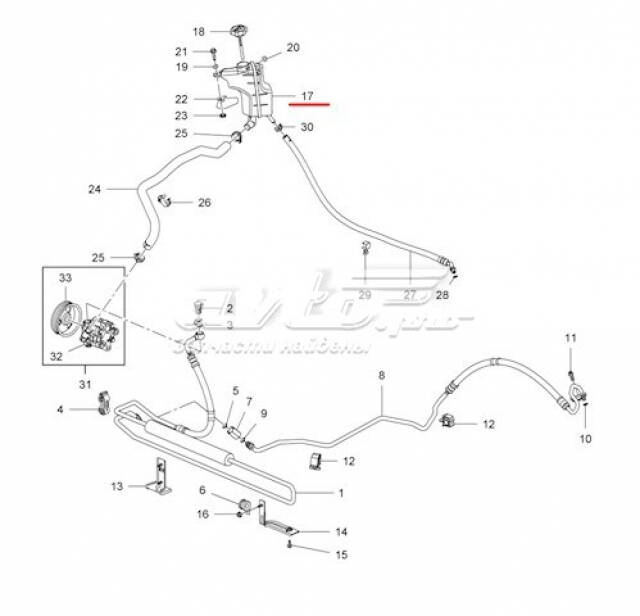 Direksiyon Yağ Haznesi Cruze Gm Orjinal - 2