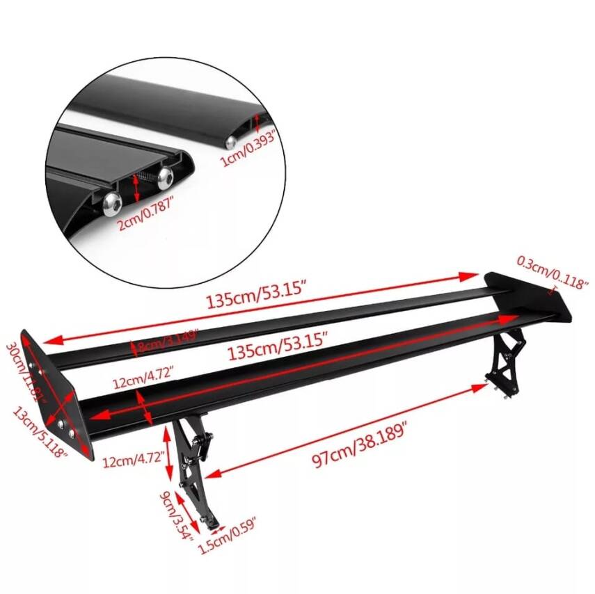 Dtm Geçmeli Üniversal Sedan Spoiler Tek Kat - 4