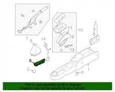 El Fren Körüğü Kalos Aveo 96538360 - İTHAL
