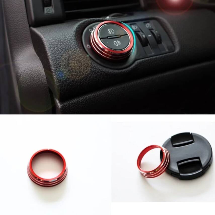 Far Anahtarı Kaplama Cruze Aveo Astra Kırmızı - 1